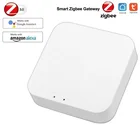 Смарт-шлюз Tuya ZigBee, многорежимный сетевой хаб с Wi-Fi, Bluetooth, работает с приложением Tuya Smart Life, с голосовым управлением через Alexa Google Home