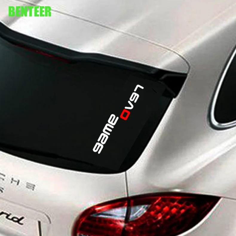 Автомобильная наклейка Revo Gameover для Volkswagen Golf 6 7 Polo Sagitar B6 R36 B7L CC Touran Passat B8 Audi A1 A3 A4 A6 -