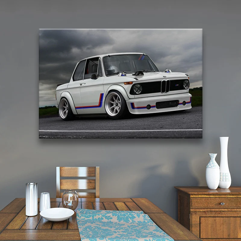 

Decorative posters and prints E10 series super racing retro classic wall art canvas picture painting modern room decoration