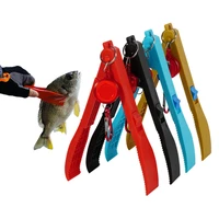 2021 new plastic fishing pliers gripper hand controller fish body grip clamp gripper grabber tackle tool fishing clip partner
