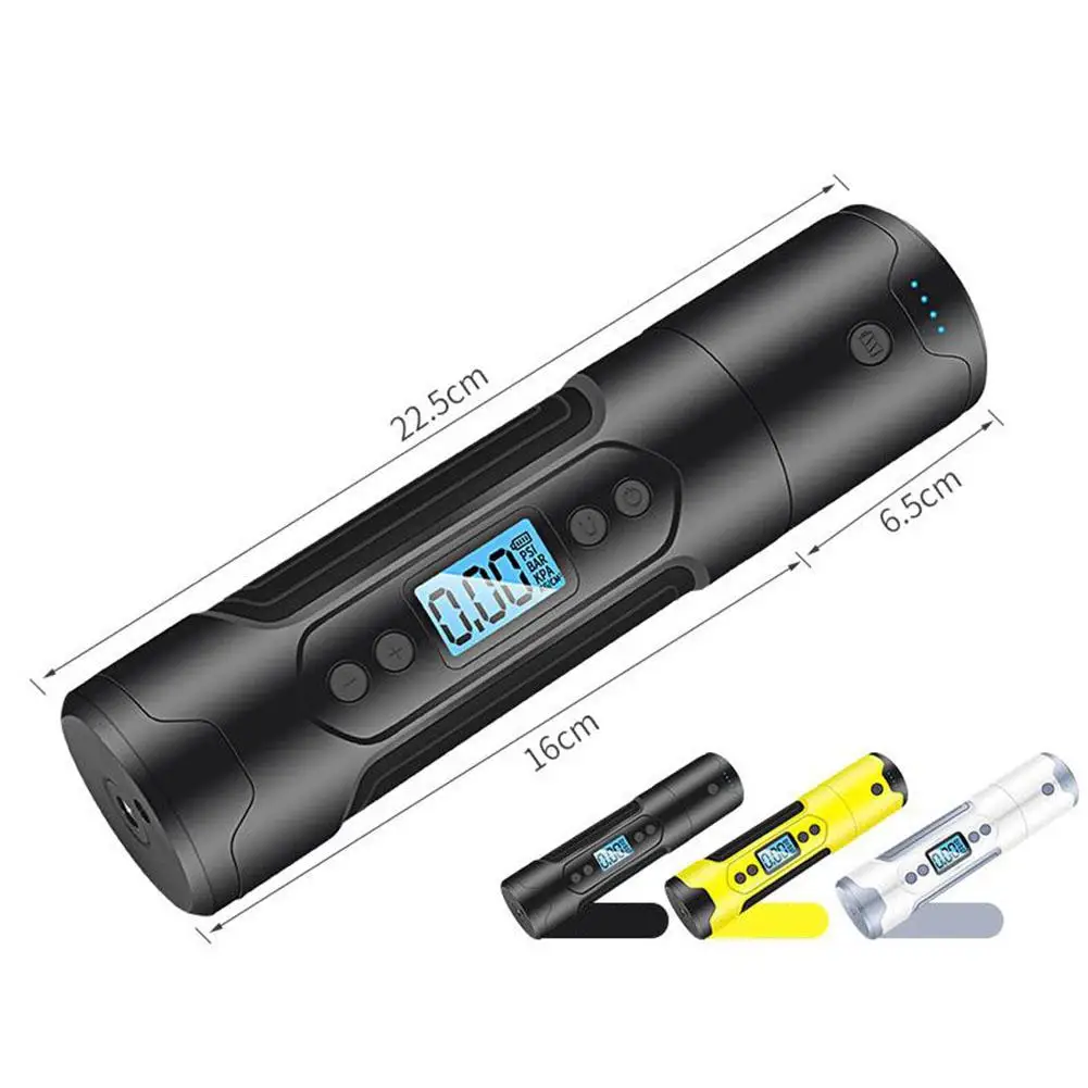 

HiMISS Multifunctional Wireless Intelligent Car Air Pump Portable Electric Pump Car Tire Electric Pump Biker equipment 50W