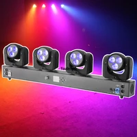 stage disco rotation led moving head 12x10w rgbw 4in1 4 heads wash led sharpy dj beam moving bar light for wedding decoration
