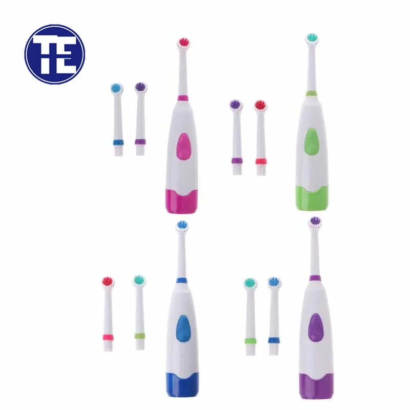 Водонепроницаемая вращающаяся электрическая зубная щетка с 3 головками | Бытовая