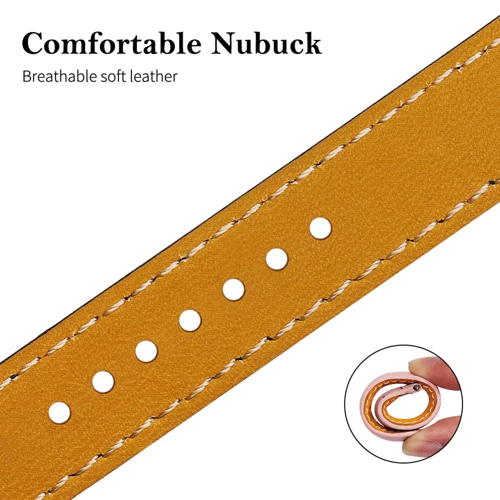 

Bracelet Belt Genuine Leather Band for Apple Watch 42MM 38MM 44MM 40MM Strap for iWatch series 5 4 3 2 1 Watchband accessories
