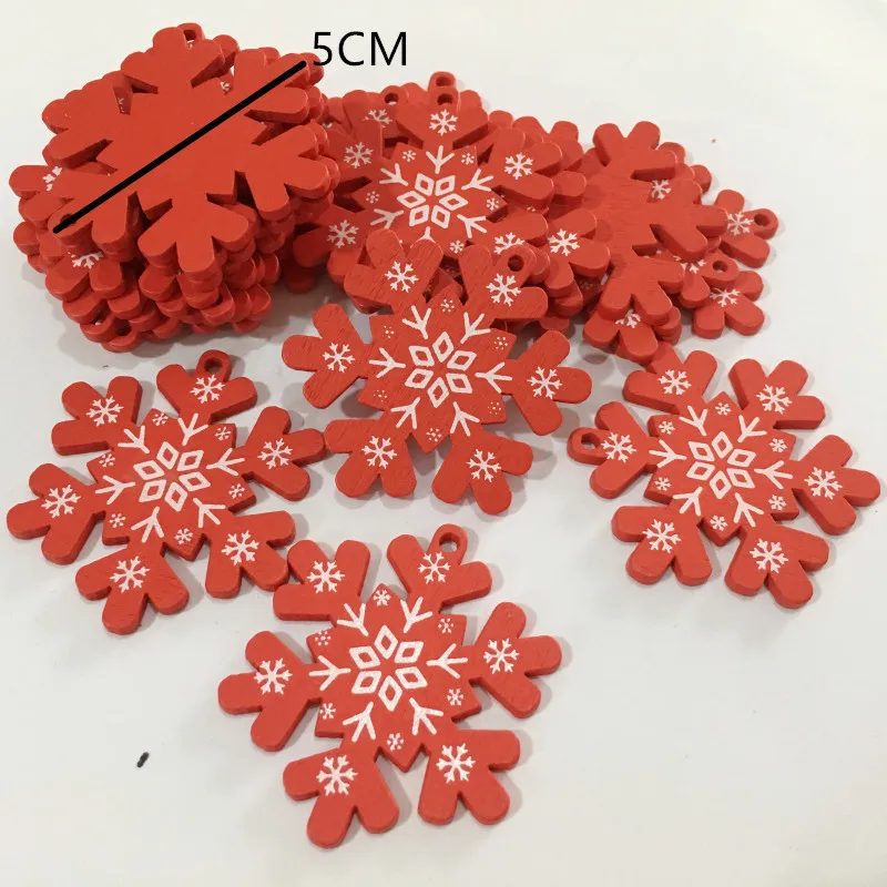 10 шт. белая деревянная елка/олень DIY подвесная подвеска роскошные украшения