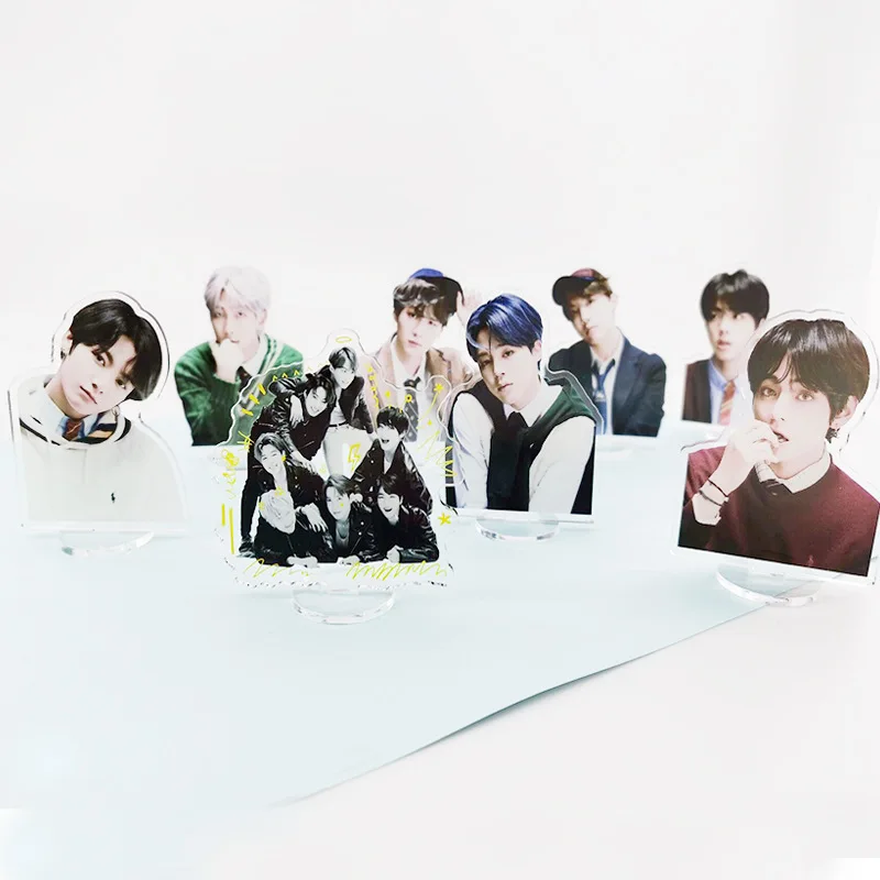 

1 шт. Bangtan Boys Standee настольный декор канцелярские принадлежности акриловый новый альбом карта души 7 человек кавайная стоящая экшн-фигурка