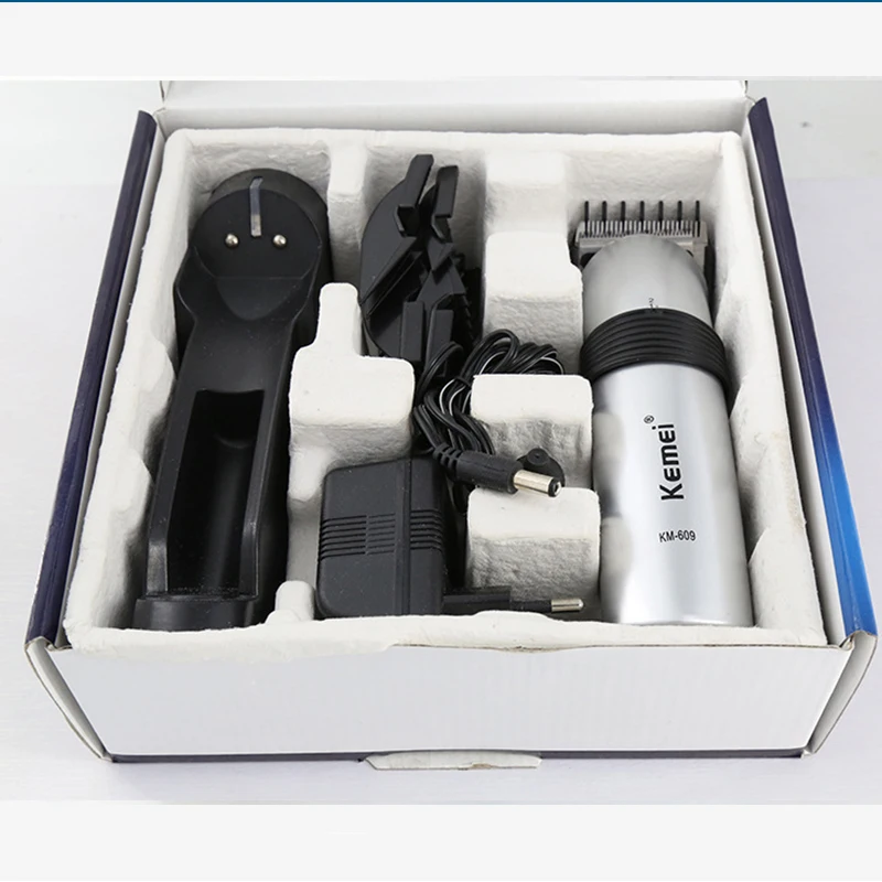 Kemei Волосы Триммер Беспроводной Профессиональный Электрический Клиппер Парикмахерские Машинки Стрижка Волос Мужчины Борода КМ-609