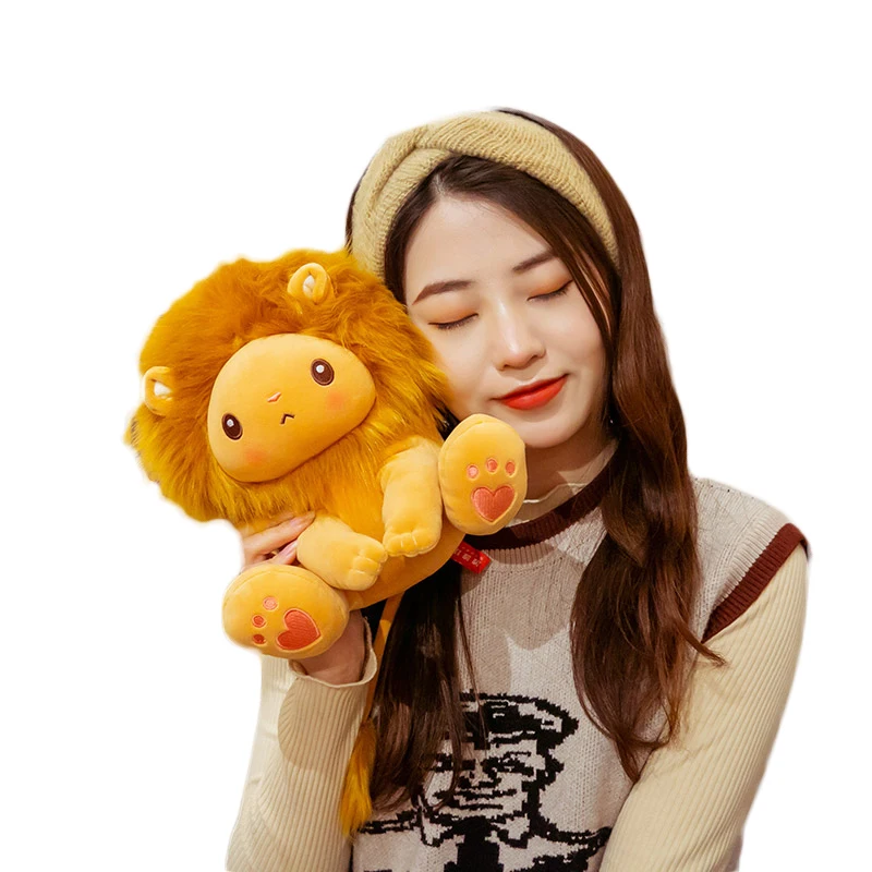 25/40cm High Quality Cute Sitting Lion King Plush Toy Cartoon Stuffed Animal Doll Soft Pillow Childlren Birthday Christmas Gift | Игрушки и