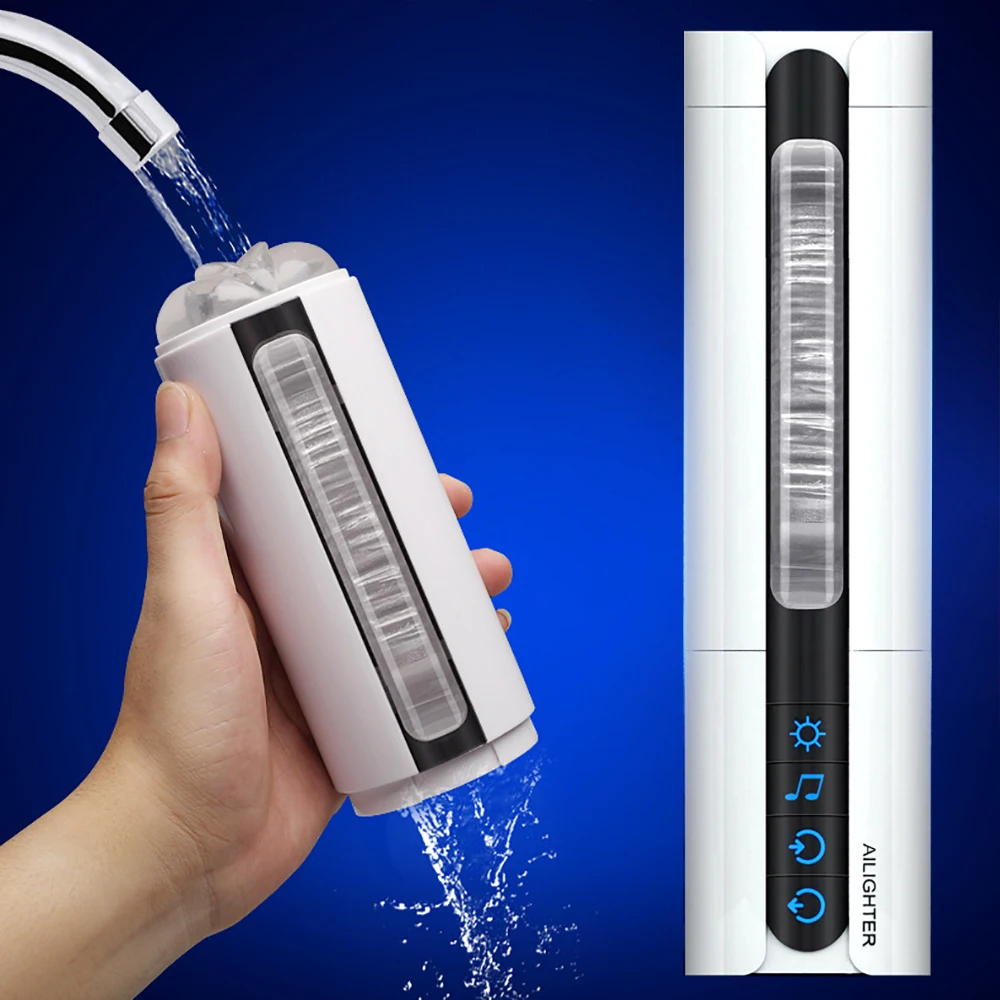 Мужской мастурбатор с глубоким горлом OLO умная чаша для мастурбации подогревом