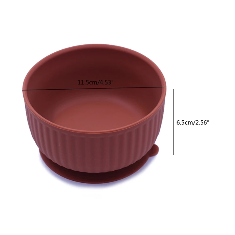 

Baby Silicone Bowl Kids Tableware Waterproof Suction Bowl BPA Free Silicone Feeding Dishes for Baby
