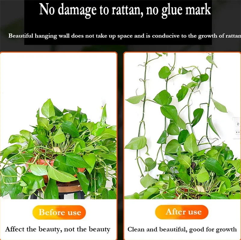 Самоклеящаяся застежка для подъема растений настенный крючок садовых