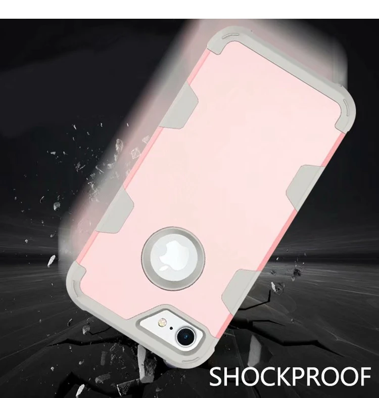 Для Apple iPhone 7 4," гибридный противоударный защитный резиновый силиконовый чехол-накладка для iPhone7
