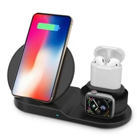 3 in 1 wireless charger stand dock station qi for iphone apple watch air pods