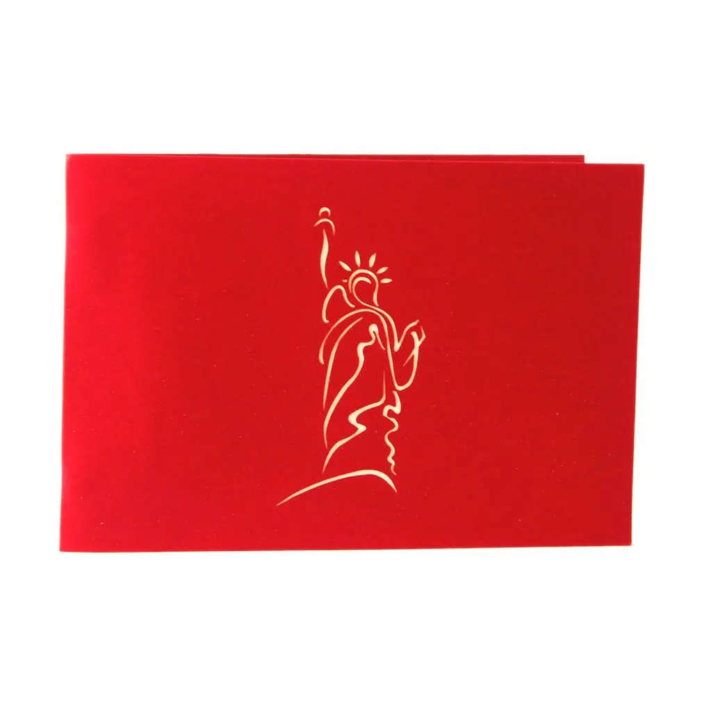 Поздравительная открытка милый питомец Райский полый бумажный резной оригами