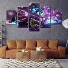 5 шт., Настенная картина Ракета Лига