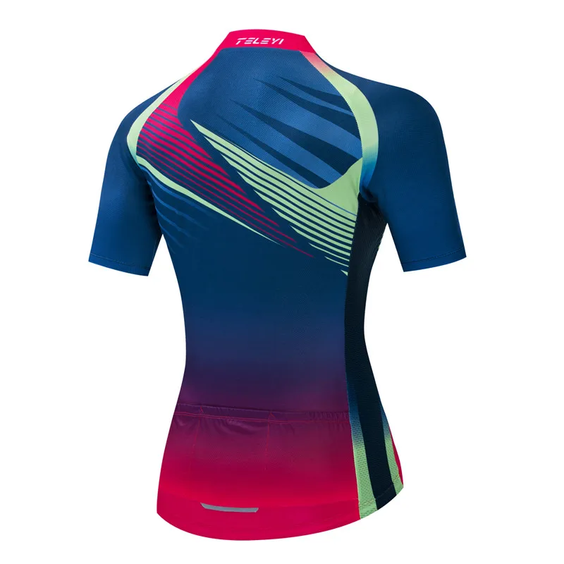 Teleyi 2021 велосипедные майки женские летние Pro Team MTB велосипедная рубашка шоссейная
