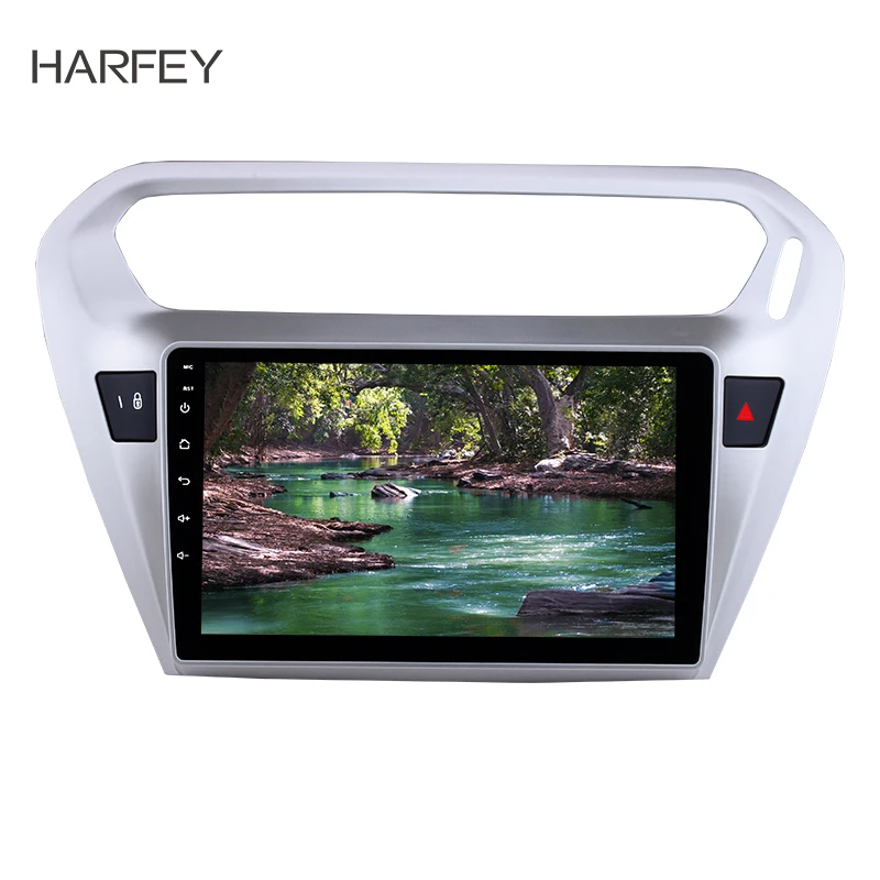 Автомагнитола Harfey для Citroen Elysee Peguot 301 gps Bluetooth 9 дюймов HD 2013 2014 2015 поддержка DVR 3G TPMS