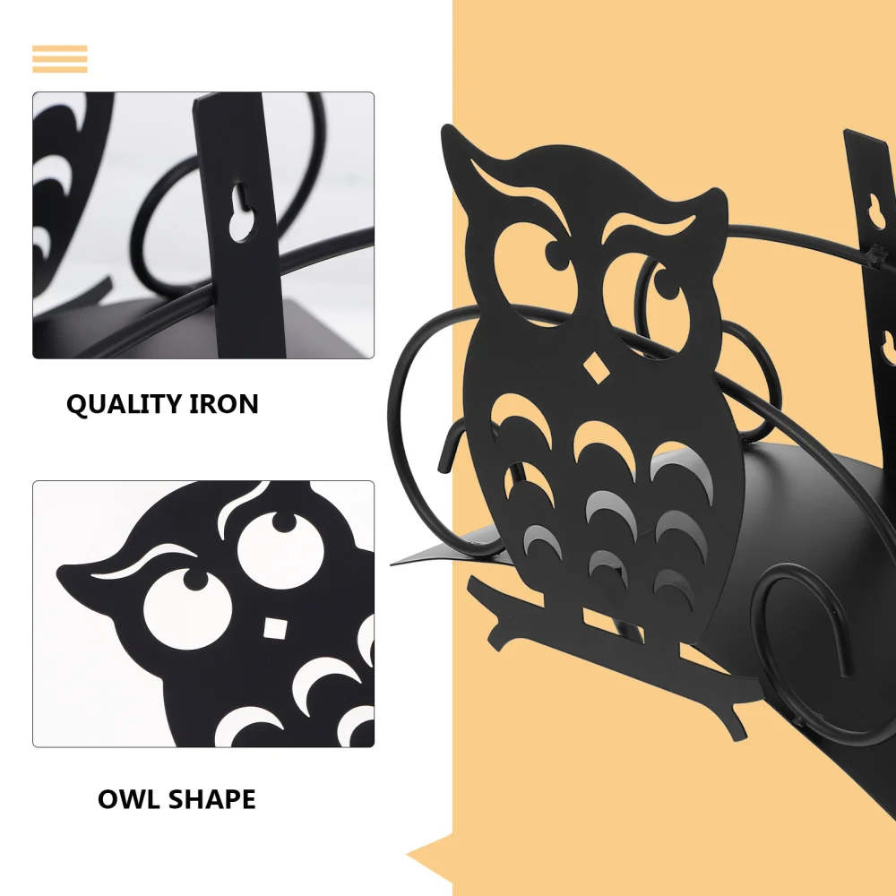 

1Pc Garden Hose Organizer Iron Creative Hose Rack Watering Tube Shelf Black