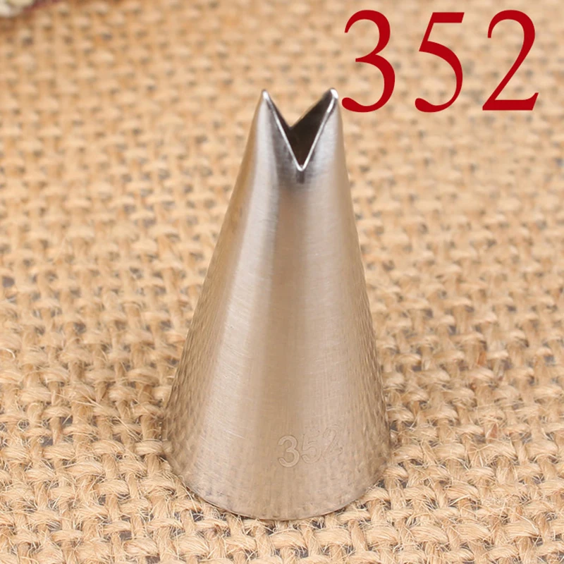 Насадка из нержавеющей стали #352 насадка для торта Кондитерская помадка|Формы