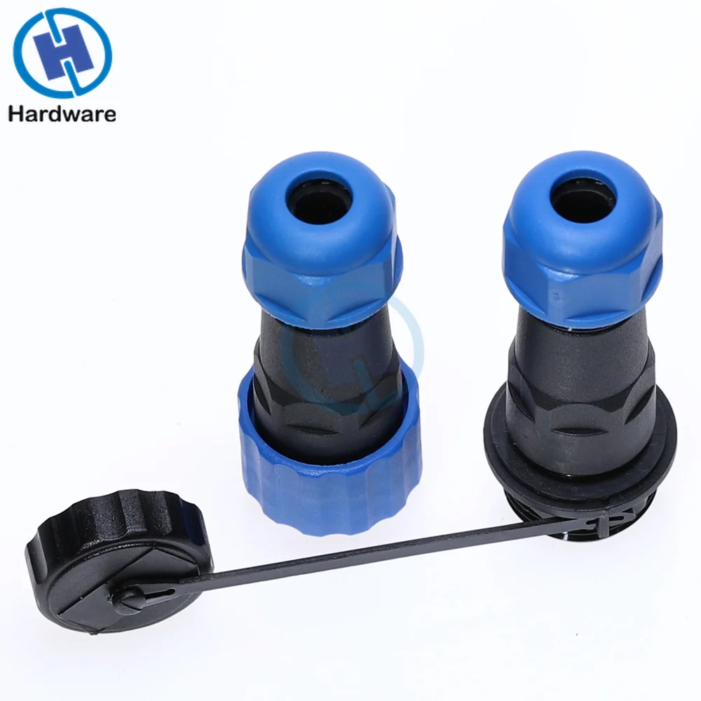 1 пара IP68 SP16 2Pin/3Pin/4Pin/5Pin/6Pin/7Pin/9Pin Водонепроницаемая воздушная розетка Панельное