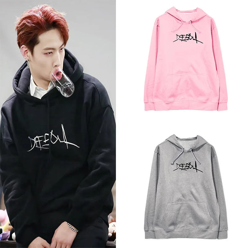 GOT7 Весна Осень Мода пончики печати толстовки для мужчин женщин Kpop Got7 Mark Just Right Bangtan
