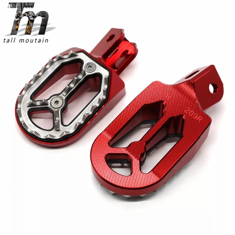 ЧПУ Подножка педаль подножки для Honda CR 125 250 CRF 150R 250R CRF250X CRF450X 250RX 450RX CR125R CR250R CRF250L
