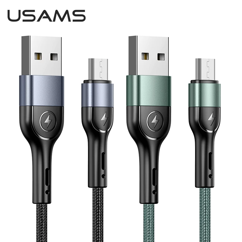 Кабель Micro USB USAMS для зарядки Samsung Redmi Xiaomi Huawei Android|Кабели мобильных телефонов| |