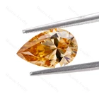 Свободный драгоценный камень Груша Шампанское от производителя