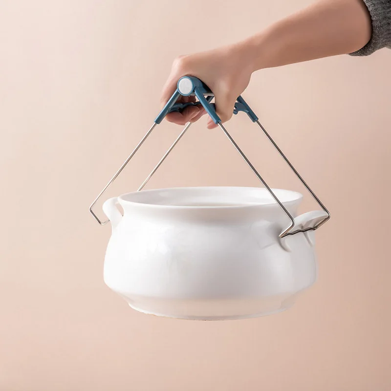 Зажим для чаши с защитой от ожогов термостойкий Нескользящий Захват щипцы из