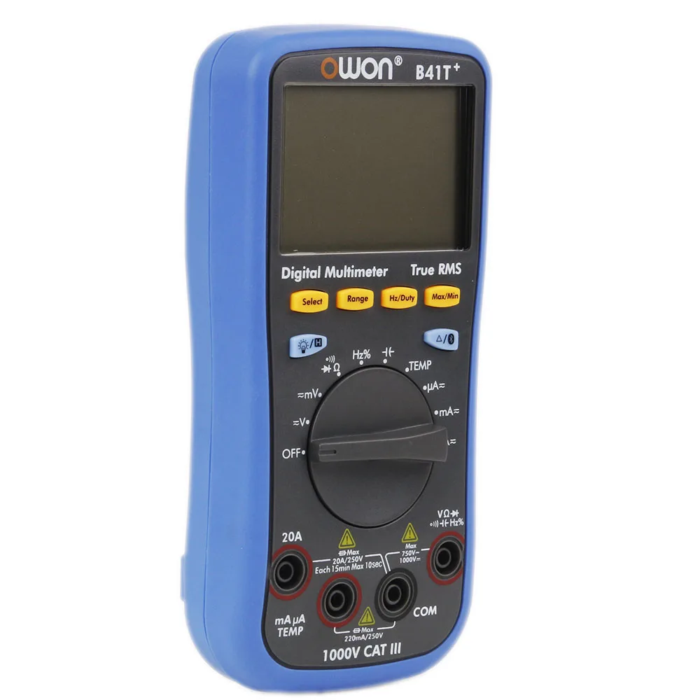 OWON B41T+ 4 1/2 цифр мультиметр с истинными RMS Bluetooth офлайн записи данных
