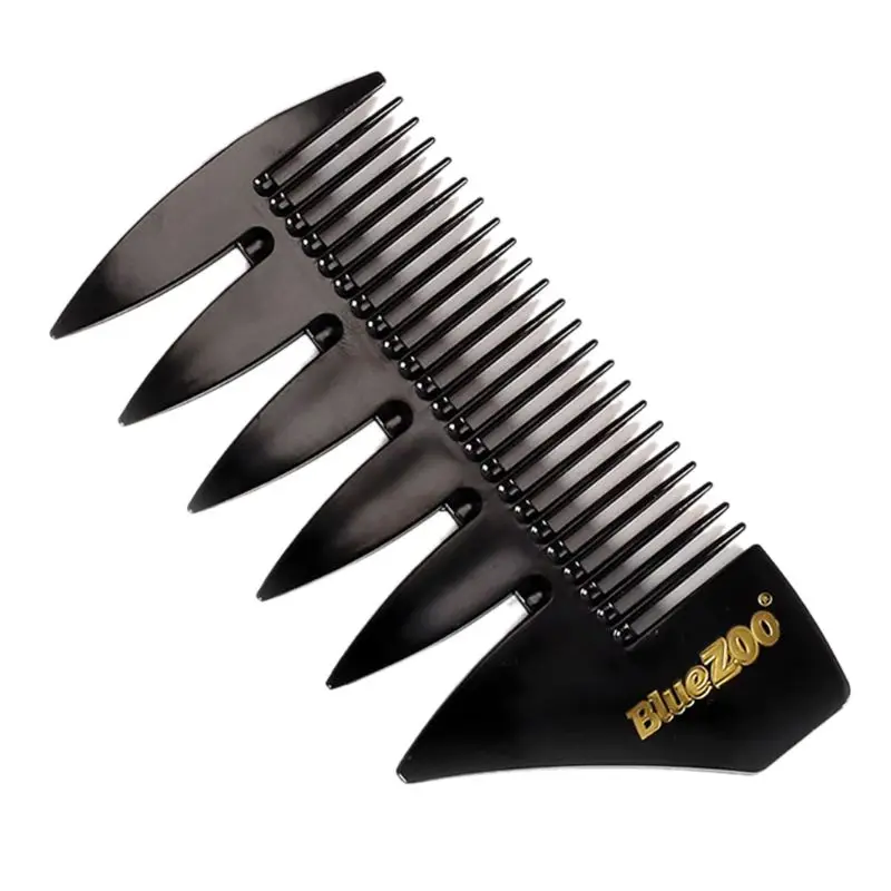 2 в 1 короткая двухсторонняя расческа для волос распутывания вьющихся стиле ретро