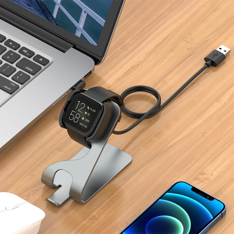 

Держатель зарядного устройства 35EA, легкий кронштейн для зарядной станции, совместим с Fitbit-Versa2/Fitbit-Versa2 SE