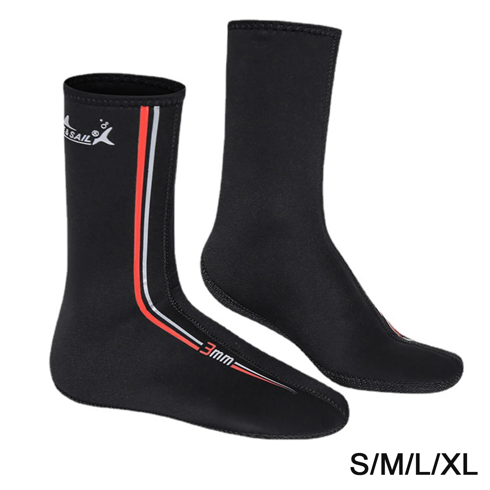 

Adult 3mm Diving Socks Thermal Beach Water Boots Shoes Flexible for Hiking