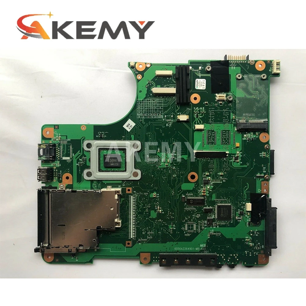 

Akemy V000138660 V000138590 6050A2264901-MB-A02 For Toshiba Satellite L300 L305 Laptop motherboard DDR2