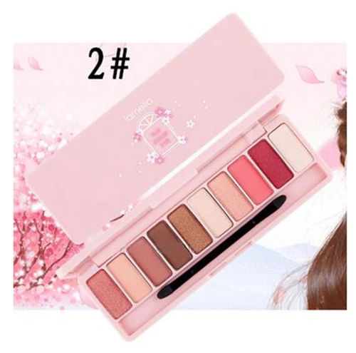Makeup Luminous Eyeshadow Palette 10 Colors Matte Glitter EyeShadow Diamond Shimmer Eye Primer Eye Shadow