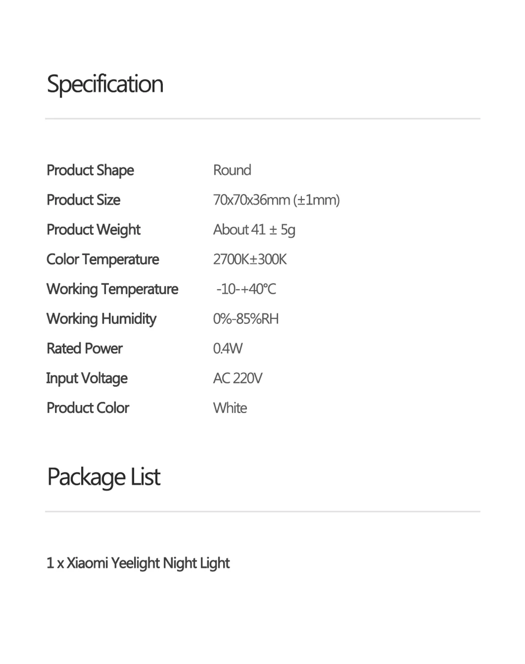 Xiaomi Yeelight ночник для детей Montion сенсор свет дети управление световым датчиком ночник мини Спальня Коридор Свет