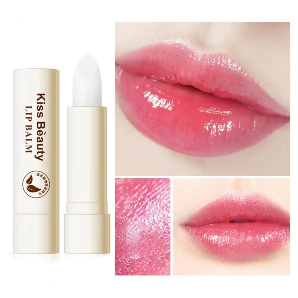 

kiss beauty Color Changing Aloe Lip Balm Waterproof Healthy Lipstick Matte Long Lasting Moisturizing Balm Makeup Supplies