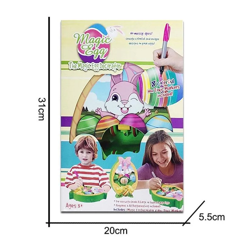 

Easter Egg Spinner Diy Easter Egg Decorating Coloring Kit Egg Spinner Machine With Accessories Children Play Toy Birthday Gift