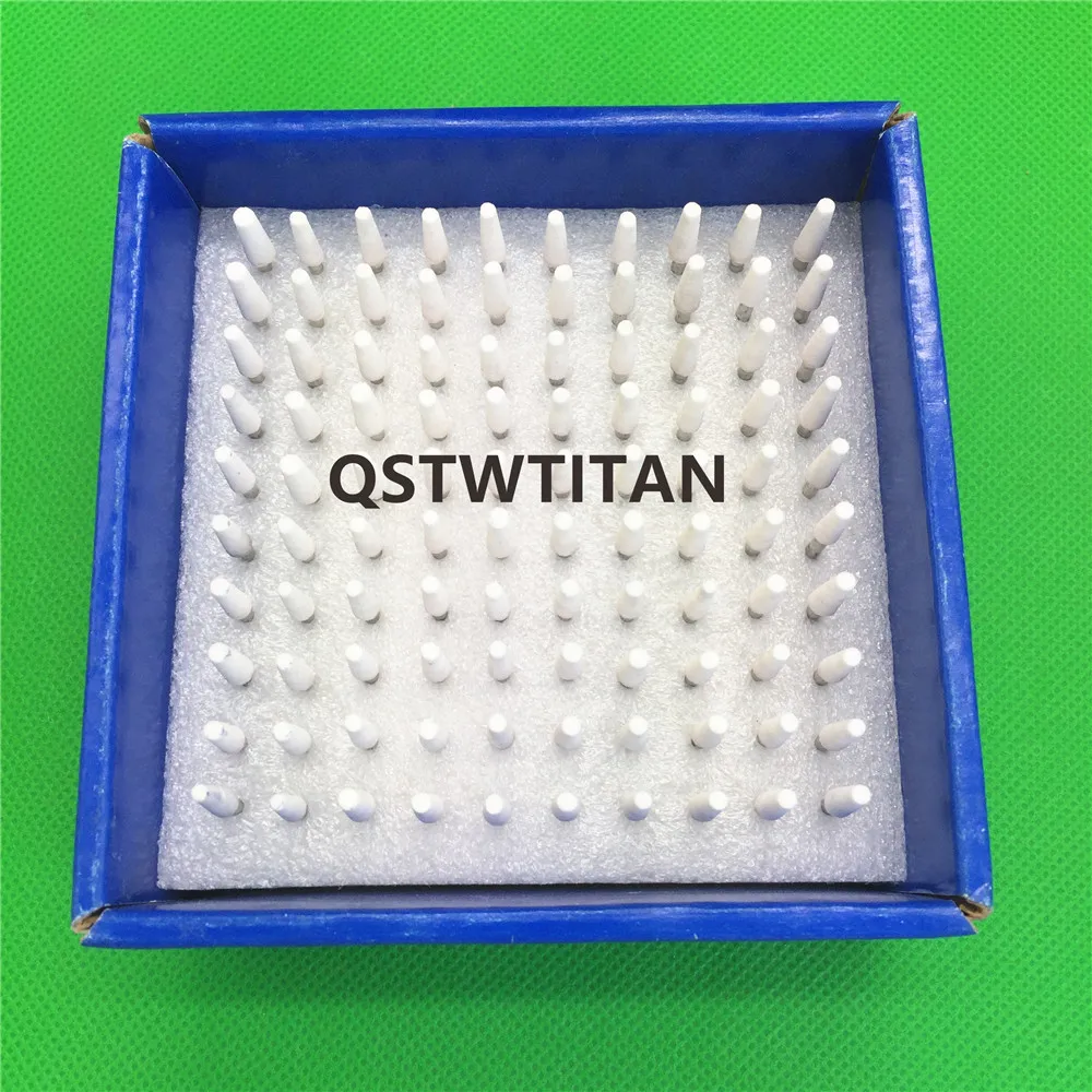 100 шт острый гравий керамический монтируемый точечный полировщик боров 2 35 мм