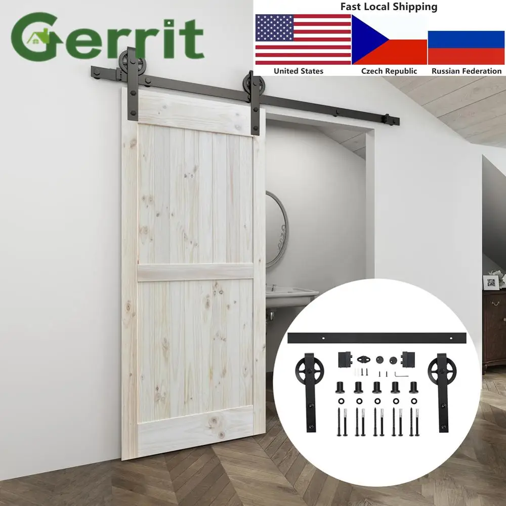 4.9FT/6FT/6.6FT/8FT черная углеродистая сталь большая вешалка ролик внутреннее