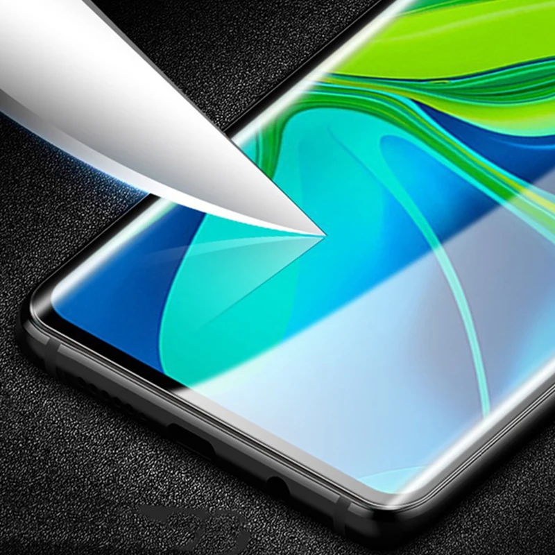 

Glass for Xiaomi Mi Note 10 Tempered Protective Glass 6D Curved Full Cover Screen Protector Film for Xiaomi Mi CC9 Pro Note 10