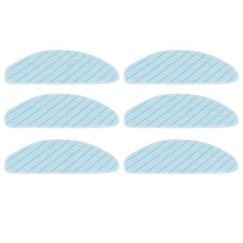 

6Pcs Washable Mopping Cloth for ECOVACS Deebot T9 Robot Vacuum Cleaner Series Parts Replacement