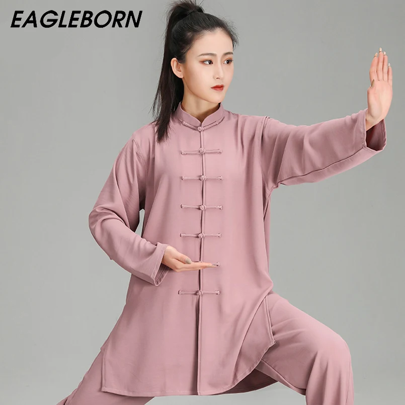 Новинка женские белые комплекты одежды Taiji костюм Тан форма кунг фу костюмы для