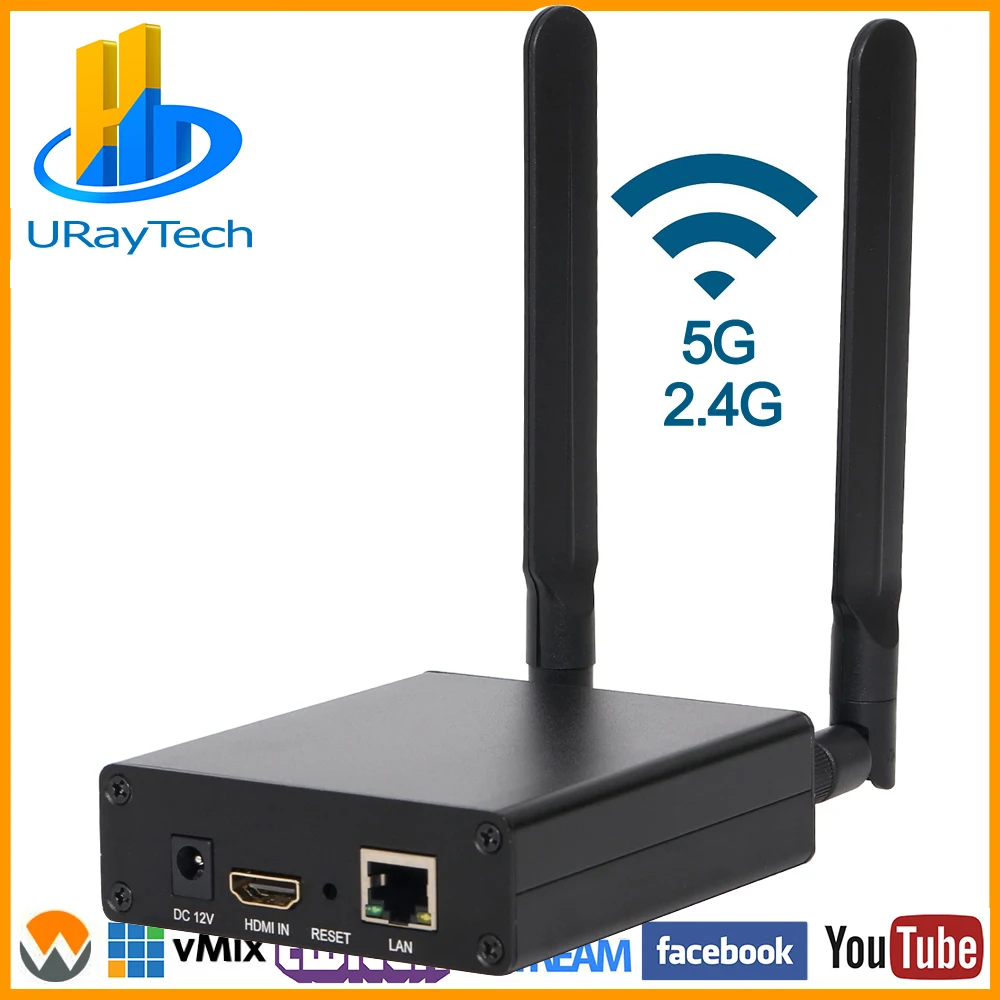 MPEG4 H.264 HDMI к IP кодер RTMP Facebook Youtube в прямом эфире HD видео передатчик датчик Wi Fi для HTTP