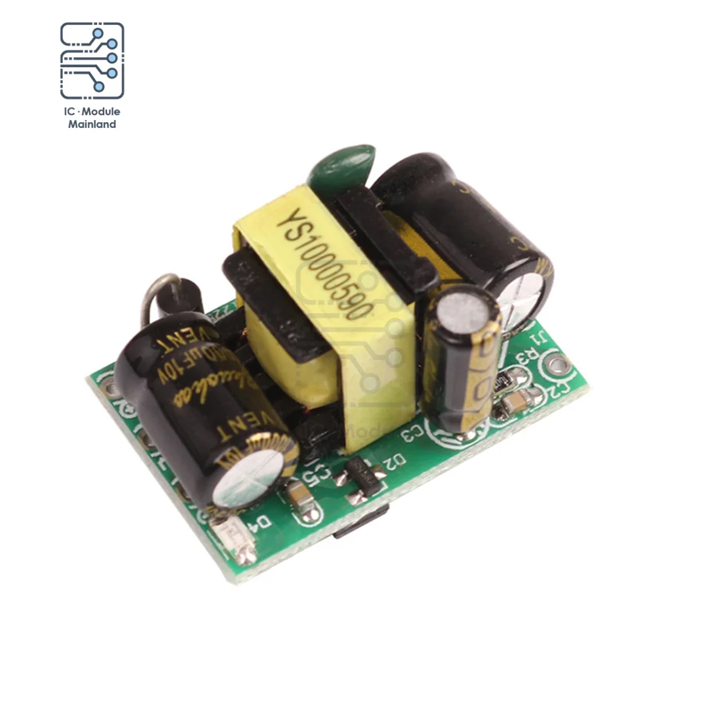 

Isolated Switching Power Supply 24V150mA 12V 300mA 5V 600mA 3W Bare Board Built-in Step-Down Regulated DC Power Supply Module