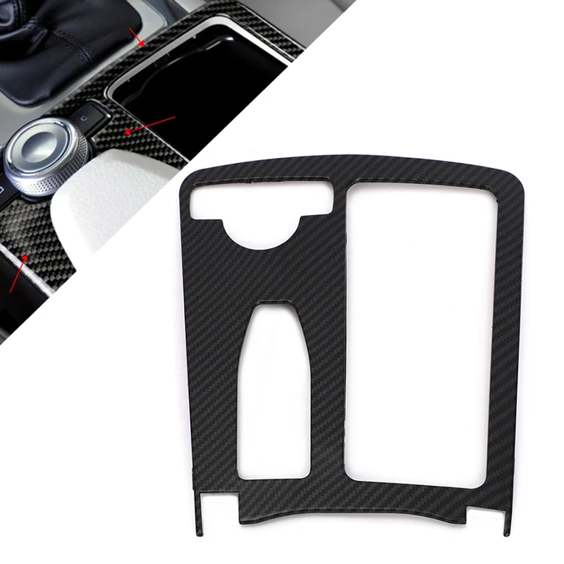 

For Mercedes Benz Central Armrest Drink Cup Holder Outer Frame Cover Panel W204 C C180 C200 C220 E W212 E260 E300