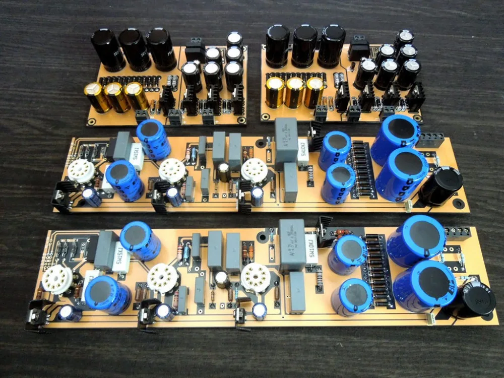 Douk Audio German D.Klimo LAR Gold Plus Tube MM/MC Phono Stage Pre усилитель Board DIY Kit|Усилители мощности| |