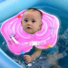 Детские аксессуары для плавания ming, надувная трубка с кольцом на шею, безопасный поплавок для младенцев, круг для плавания, Большой дельфин, надувная