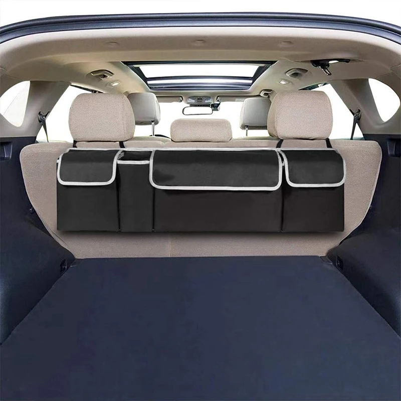 

Rear Seat Trunk Storage Bag, Car Seat Hanging Storage Bag, Free Up Your Luggage Space