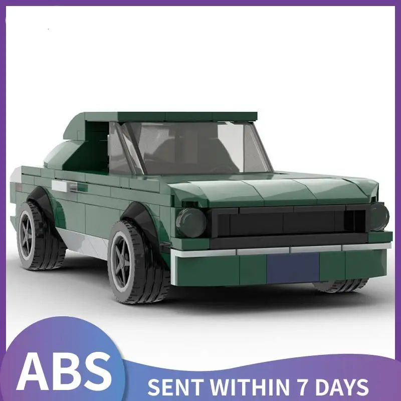 

super car Fastback 1968 MIni Bullitt high-tech Sports Car Building Blocks Speed Racing Car Super Figures Bricks childrens Toys